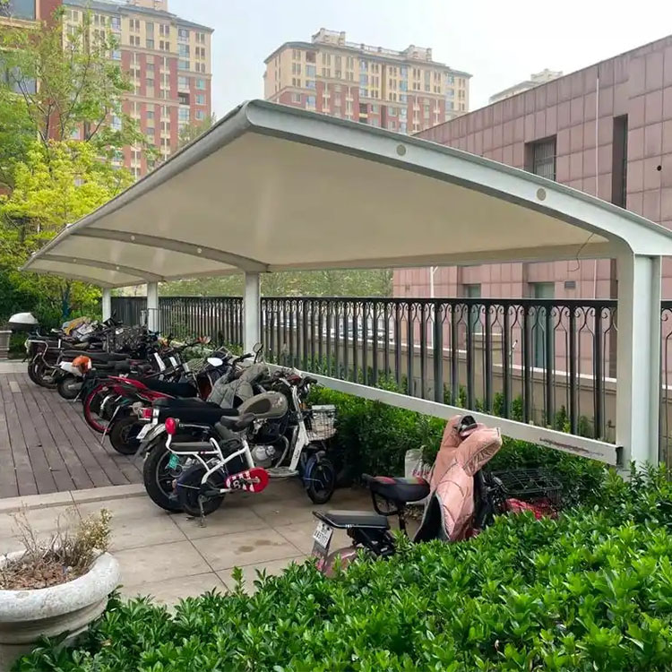 磐安县膜结构电动车棚